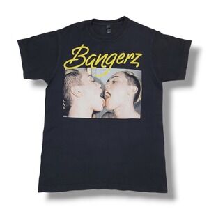 Vintage Miley Cyrus Bangerz 2014 Concert Tour Black Tultex T-Shirt Adult Medium